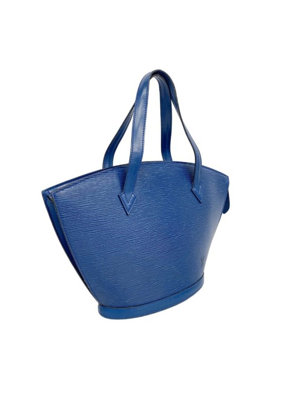 Louis Vuitton Handbag Epi Saint Jacques Toledo Blue - Picture 2 of 10